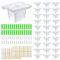 INCREWAY Lot de 30 supports de montage étanches pour bandes LED - Supports de fixation pour néons