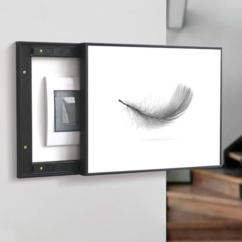 Right50X40CM,Tapa Decorativa Cuadro Electrico Contadores Decorativos Caja Medidor Eléctrico Pintura Decorativa