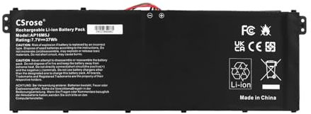 CSrose AP16M5J Batterie pour Acer Aspire 1 A114-31 A114-32 Aspire 3 A314-31 A314-32 A314-41 A315-21 A315-31 A315-32 A315-33 A315-41 A315-51 A315-53 A315-53G A315-21-95KF 2ICP4/80/104 KT00205005