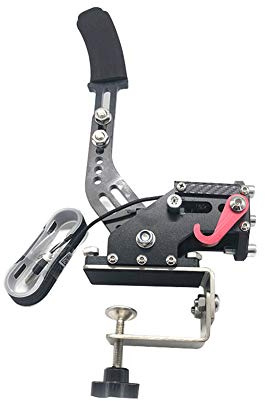 LIVQZXFW Sim Racing Games Handbrake Lever Adjustable 14Bit Height Drift Handbrake USB Compatible with PC Windows G25/27/29 T500 FANATECOSW Dirt Rally - Universal