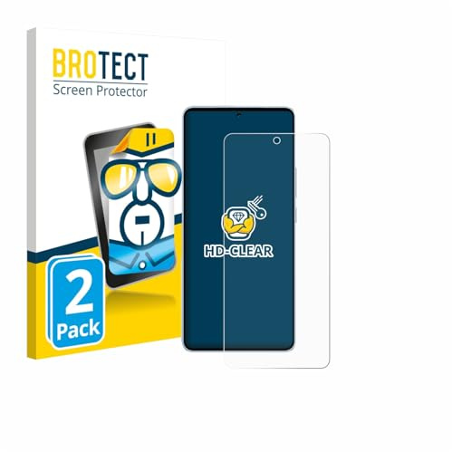 BROTECT Schutzfolie für Vivo iQOO Neo 10 | 2 Stück Transparenter Displayschutz Made in Germany Klare Displayschutz-Folie Clear Einfache Montage Case-Friendly