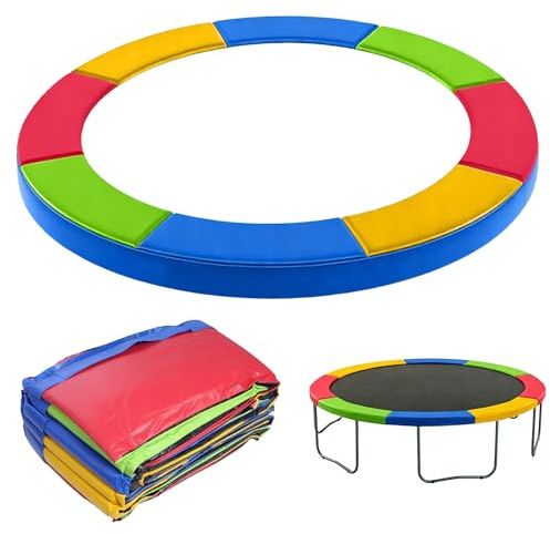 Storystore Trampolin Randabdeckung 306cm Außendurchmesser Federabdeckung Trampolin Umrandung Wetterbeständig UV-beständig Reißfest Trampolinzubehör Randschutz