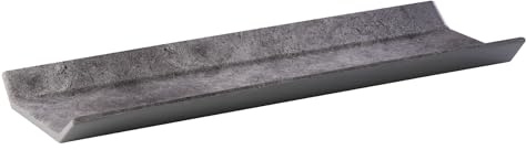 APS 84404 GN 2/4 Tablett Element, 53 x 16,2 cm, Höhe 3,5 cm, Melamin, Betonoptik