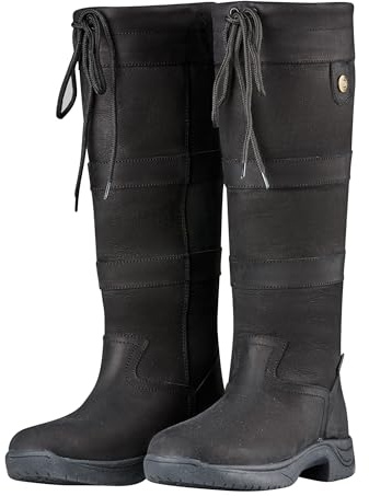 Dublin River Boots III, Black, Adults 5 Extra Wide