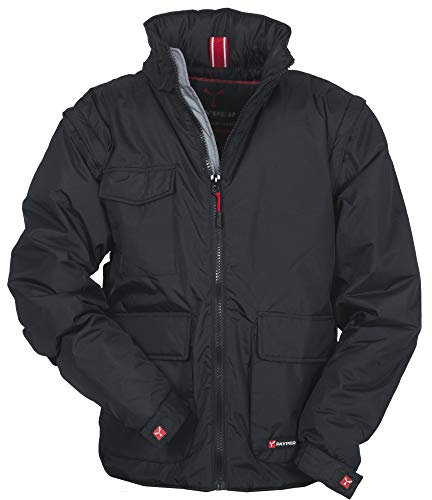 profilomoda Oversize Veste coupe-vent pour homme - Noir - XXXXL