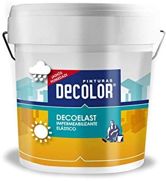 Deco-Elast. Revestimiento impermeabilizante elástico para Terrazas, Cubiertas, Tejados, Etc.750 ml Rojo