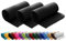 wometo 3er Set Polar Fleecedecke oekoTex 130x160 ca. 400g mit Anti-Pilling und Kettelrand schwarz
