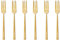 Sambonet Set 6 Kuchengabeln, Edelstahl/PVD Gold - 52762GA5 [SP]