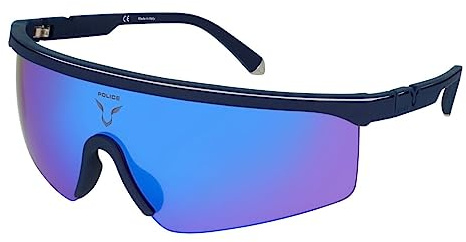 Police Baby Boys Maya Bay Short Sleeve Classic Fit Shirt Sunglasses, Blau, Schwarz, 55mm