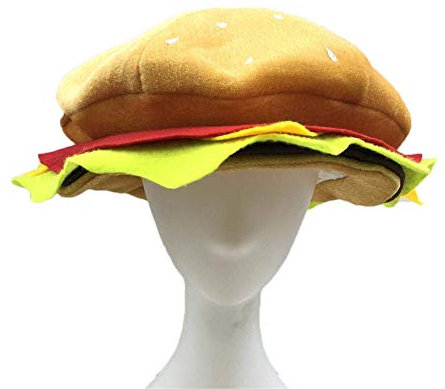 Essen Hüte, Fast Food Hüte, Lustige Partyhüte,Corn On The Cob Hut, Essen Kostüme Halloween Christmas Costume Party, Outdoor Cosplay Fancy Hat