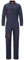 Yukirtiq Tuta da Lavoro Multitasche da Uomo Tuta Intera Meccanico Blu da Lavoro con Zip Doppio Uomo Tuta Lavoro con Elastica in Vita, Blu navy, L