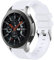 Dirrelo Bracelet Compatible avec Samsung Galaxy Watch 3 45mm/Galaxy Watch 46mm/Huawei GT 2 46mm, 22mm Souple Silicone Sport Remplacement pour Samsung Gear S3 Frontier, Hommes Femmes, Blanc