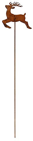 Rost Gartenstecker Hirsch 112 cm