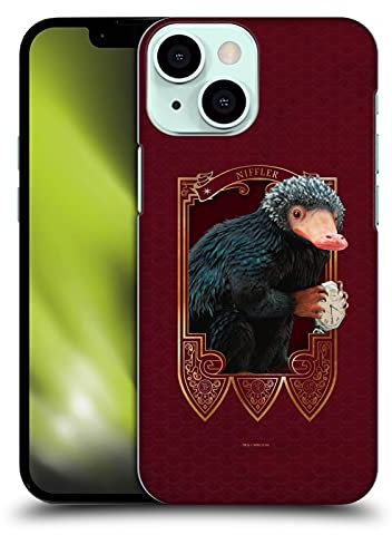 Head Case Designs Offizielle Zugelassen Fantastic Beasts and Where to Find Them Niffler Tiere Harte Rueckseiten Handyhülle Hülle Huelle kompatibel mit Apple iPhone 13 Mini