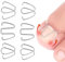 Agatige Incarné Ongle Correction, Fixateur de Fil D'orteil Incarné, Kit D'outils de Pédicure de Correction D'ongle pour le Soin des Pieds de Récupération D'ongle