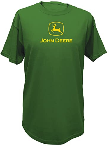 JOHN DEERE T-shirt avec logo classique vert, Vert., XXL