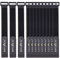 1x 12-12 Pack Reusable Fastening Cable Straps with Buckle Adjustable Hook and Loop Securing Strap Multi-Purpose Cinch Strap for Cord Management