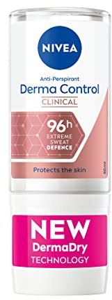 NIVEA Antitranspirant im Ball Derma Control, 50 ml