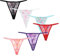 TTPSRY String Femme Lot de 6 Tanga Slips Sexy Chic Stretch Taille Basse Culottes Grande Taille Coton Culotte Grille Ficelle Slips Culottes et Lingerie Transparent sous-vêtements Stretch (L)