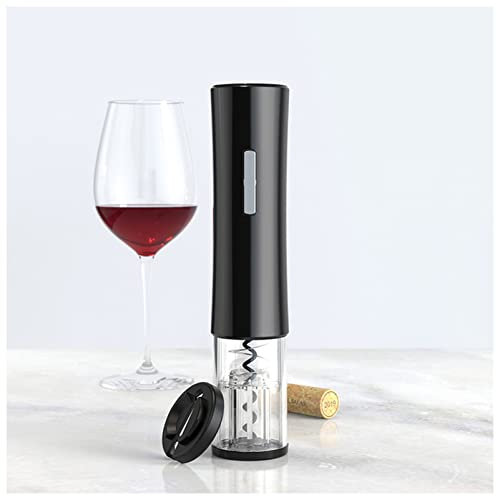 Bottle Openers Openers Electric Wine Corkscrew Bottle Household Environmental Grade ABS Wine Automatic Bottle Opener Water Bottle Opener (Size : Bright Black)
