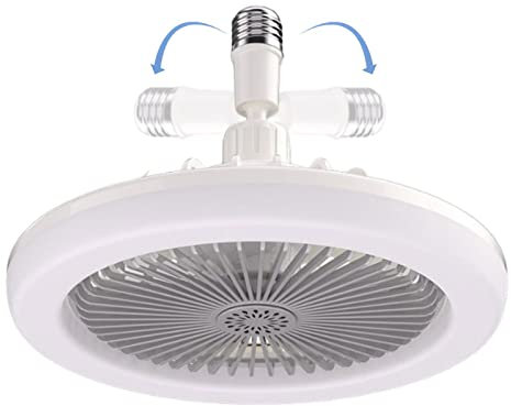 Gusengo Luz LED Con Ventilador - E27 30W Regulable LED Ventiladores Para El Techo Con Lámpara | Techo LED Moderna 30 W | Ventilador Techo Aromaterapia | Para Dormitorio Y Sala Estar
