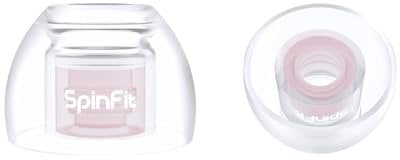 SpinFit Omni for True Wireless Earbuds & IEMs - S - Patentierte Silikon-Ohrstöpsel als Ersatz (1 Paar) (3,7 mm Düsendurchmesser)