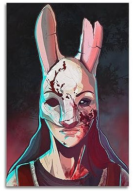 VZRSQZK Poster mit Videospiel Dead by Daylight - Dead by Daylight, dekoratives Gemälde, Leinwand, Wandposter und Kunstdruck, modernes Familienschlafzimmer-Dekor-Poster, 20 x 30 cm