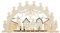 SAICO Original 3D Schwibbogen Altstädter Weihnachtsmarkt Leuchtbogen