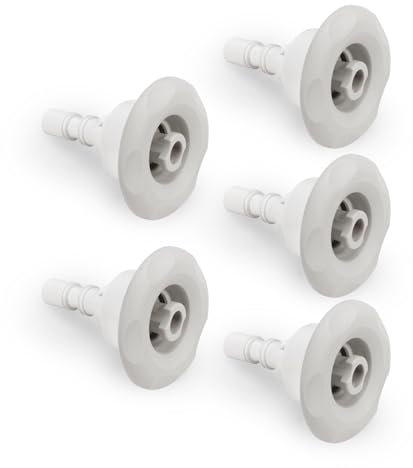 Sthovd 212-7929 Spa-Whirlpool-Düsen, Ersatz, 7,6 cm, Cluster-Sturmstrahl, Richtungsdiffusor, 218-6930, Spa-Whirlpool, 7,6 cm, Cluster-Sturmstrahl, Richtungsdiffusor, 5 Stück