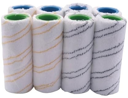 8-teiliges Ersatzzubehör for Walzenbürsten, kompatibel mit Karcher. FC5 FC7 FC3 FC3D Elektrischer Bodenreiniger