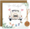 BOYATONG Hochzeitskarte Geldgeschenk mit Umschlägen, Hochzeitsgeschenke für Brautpaar, Originelle Geldgeschenk Hochzeit Verpackung, Glückwunschkarte Hochzeit Geldgeschenk - Hochzeitsauto