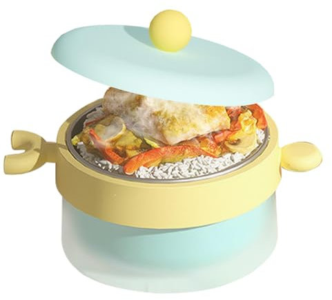 Kuehssn Bol alimentaire isotherme pour garder au chaud | Récipient hermétique pour soupe – eau, qualité alimentaire, lavable, amovible pour le déjeuner des, l'école et les voyages