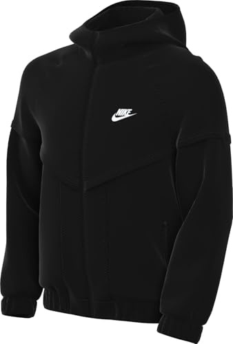 Nike FZ5516 - K NSW WR HD JKT 010 Black/Black/Black/WH Gr. XL