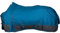 RL24 - Weidedecke 600D Basicline – als Regendecke & Übergangsdecke – Wind- & wasserdichte Outdoordecke mit Innenfutter & Kreuzbegurtung – Pferdedecke in Schwarz – 85cm (Polarfleecefutter)