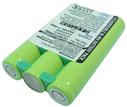 TECHTEK Batteria 800mAh compatibile con [Motorola] 2297, M2090, T2088, T2260, T2267, T2282, T2287, T2288, T2290, T2297, T2298, T2390, V2260, V2267, V2282, V2288, V2290, V2297, V2397 sostituisce SNN55