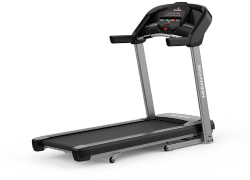 Schwinn Fitness SFT4.1 Laufband elektrisch klappbar – 18 km/h, 10% Steigung, 140 × 50 cm Lauffläche, Bluetooth FTMS, SoftDrop, leise – für zuhause, ohne ABO-Zwang, inkl. 2 Monate JRNY gratis