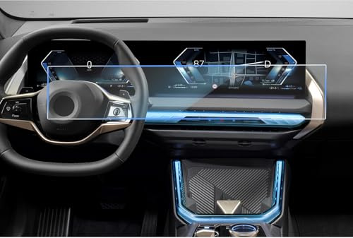 CDEFG Compatible con BMW X3 G45 2025 2026 2027 Navegación Protector de Pantalla de Cristal Templado 14,9 pulgadas + 12,3 pulgadas Pantalla táctil resistente a los arañazos GPS 9H Protector de pantalla