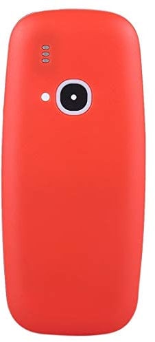 MENGHONGLLI Mobile Phone Replacement Parts Full Assembly Housing Cover with Keyboard for Nokia 3310(Black) (Color : Red)