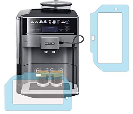 3 x Schutzfolie für Siemens EQ6 Plus s100 - s300 - s400 -s500 -s700 - EQ6 ExtraKlasse - Abtropfblech - Tassenablage - Abstellblech