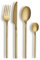 ECHTWERK EW-BS-1685C Tafelbesteck Bari, Stonewashed champagne, 16-teilig, Essbesteck für bis zu 4 Personen, Hochwertiger Chromnickelstahl, Edelstahl