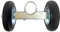 15,2 cm Rollkette für Rollgittertore, zwei Räder, verzinkt