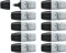 STABILO - Textmarker - BOSS MINI Pastellove 2.0-10er Pack - seidengrau