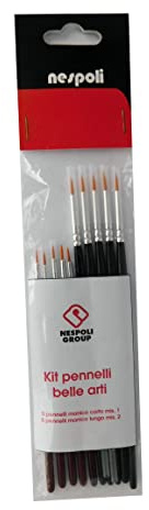 Nespoli Kit pinceaux 10 pièces