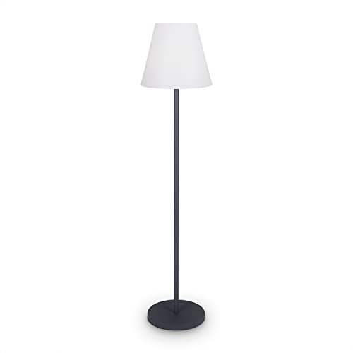 Paco Home Stehleuchte In- und Outdoor Stehlampe RGB Mit Akku Terrasse Garten Vintage Retro Bodenlampe Wiederaufladbar