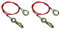 Carpoint 0438104 Cavo per Freno di Sicurezza per Rimorchio (Confezione da 2)