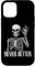 Hülle für iPhone 13 Funny Skeleton Never Better Halloween Skull Outfit Sarcastic