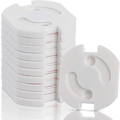 Steckdosen Kindersicherung, [20 Stück] Kindersicherung für Steckdose, Steckdosenschutz zum Kleben, Steckdosenschutz Kindersicherung, Steckdosensicherung für Baby und Kinder