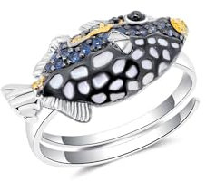 Seinerzeit FLORA & FAUNA Loki Fisch Ring