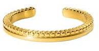 Purelei® Malihini Coin Ring Adjustable – Filigraner, größenverstellbarer Ring in Gold, Silber und Roségold – Orientalisch inspiriertes Design – Größen S/M und M/L – Edelstahl (S/M, Gold)