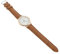 TINEASUR Montre à Quartz Givré Les Hommes Regardent Montre Décorative Montre-Bracelet Adulte Montre-Bracelet Décorative Montres De Dame Mignonnes Ajustable Décor De Montre Pile Bouton Brown